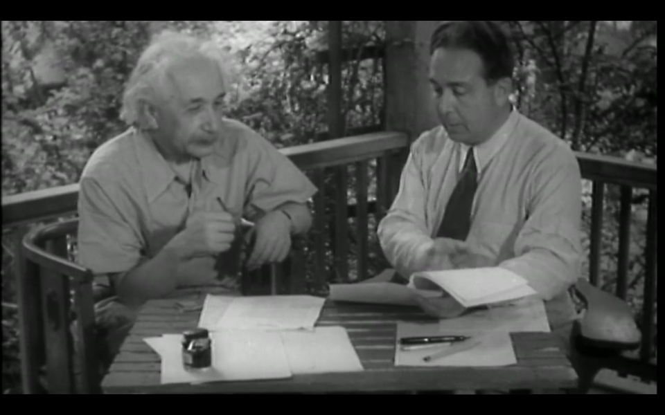 Albert Einstein and Leo Szilard
