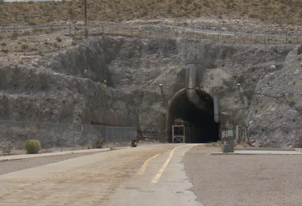 Radioactive Waste Dump Connection of Yucca Mt.