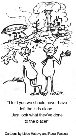 Nuclear Humor Cartoon