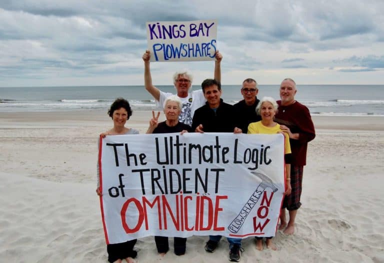 NH #586: Kings Bay Plowshares 7 – Catholic Anti-Nuclear Activists Martha Hennessey, Patrick O’Neill