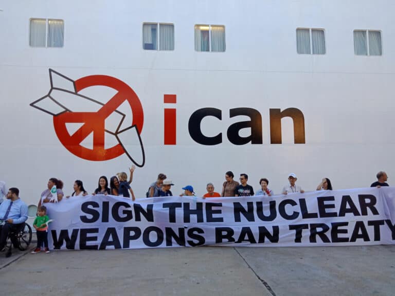 NH #713: United Nations Treaty on the Prohibition of Nuclear Weapons (TPNW) Media Prep – ICAN’s Lucero Oyarzun + Politicians Against Nukes